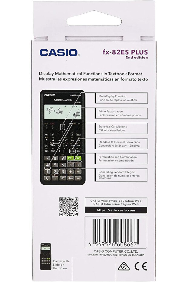 Scientific Calculator FX-82ES Plus - 3