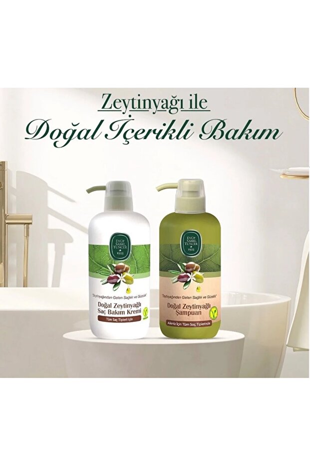 Natural Olive Oil Shampoo and Conditioner