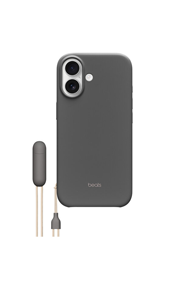 Beats iPhone 17 Kickstand Case with MagSafe and Camera Control - Granite Gray - 1