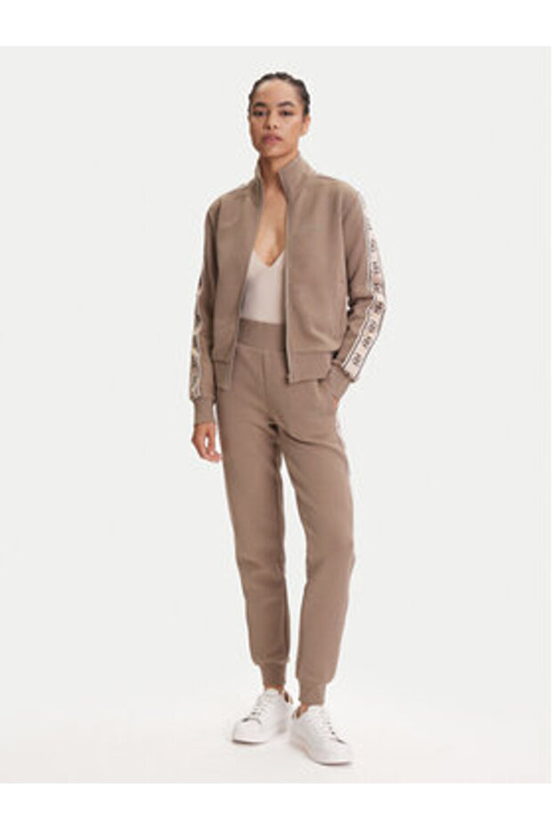 Women's Sweatpants Brown V2YB15KB3P2 - 3