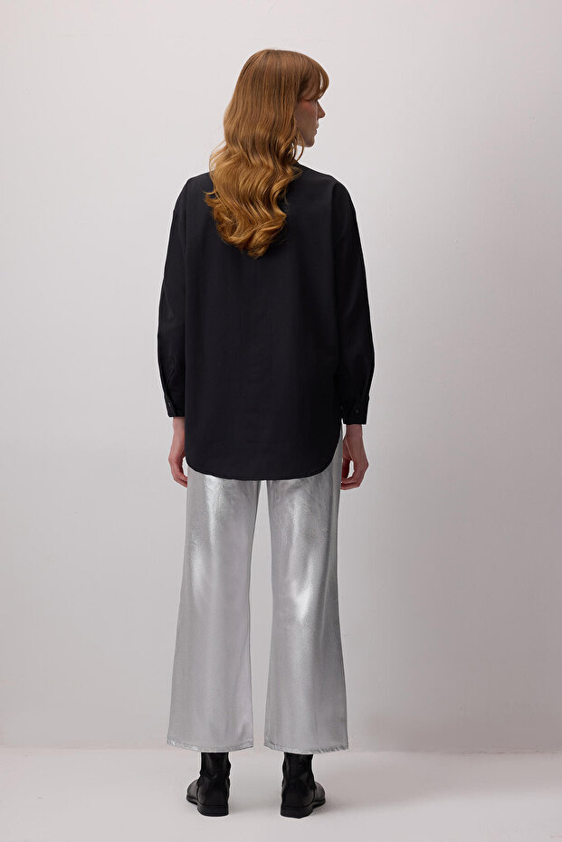 TAŞ İŞLEMELİ GÖMLEK - 4