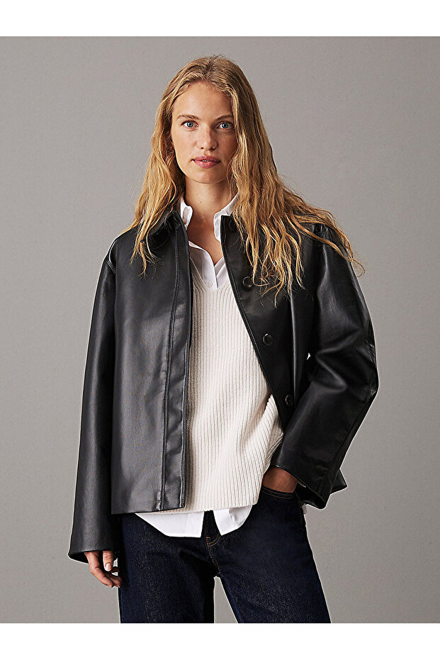 Kadın Deri Ceket - 1