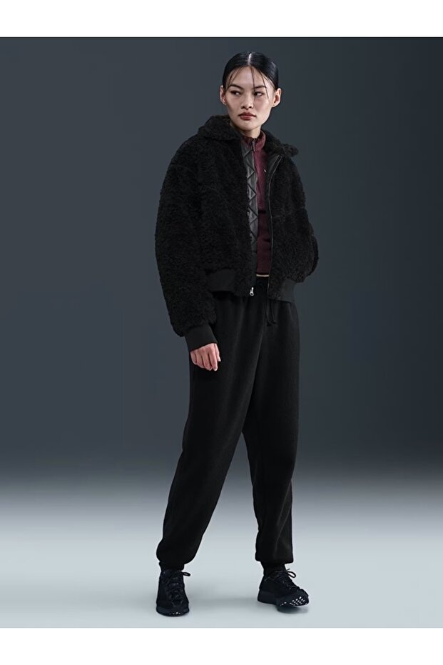 Essential Sharpa Bomber Kadın Mont - 5