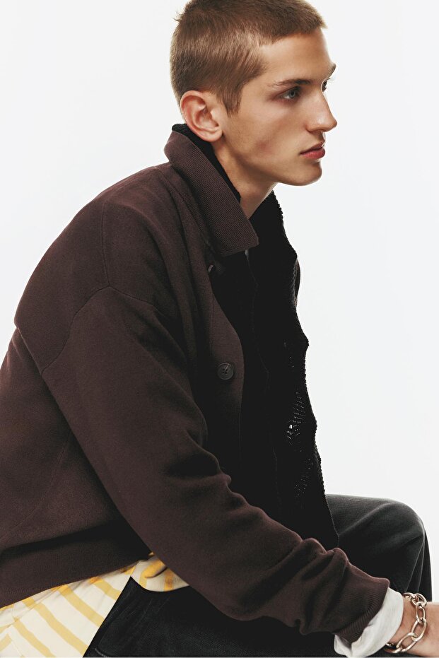 Polo yaka hırka - 1