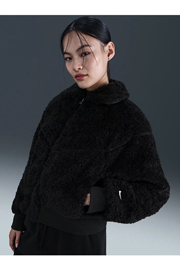 Essential Sharpa Bomber Kadın Mont - 1