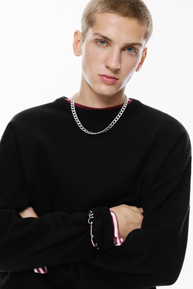 Yumuşak Örme Süveter - 6