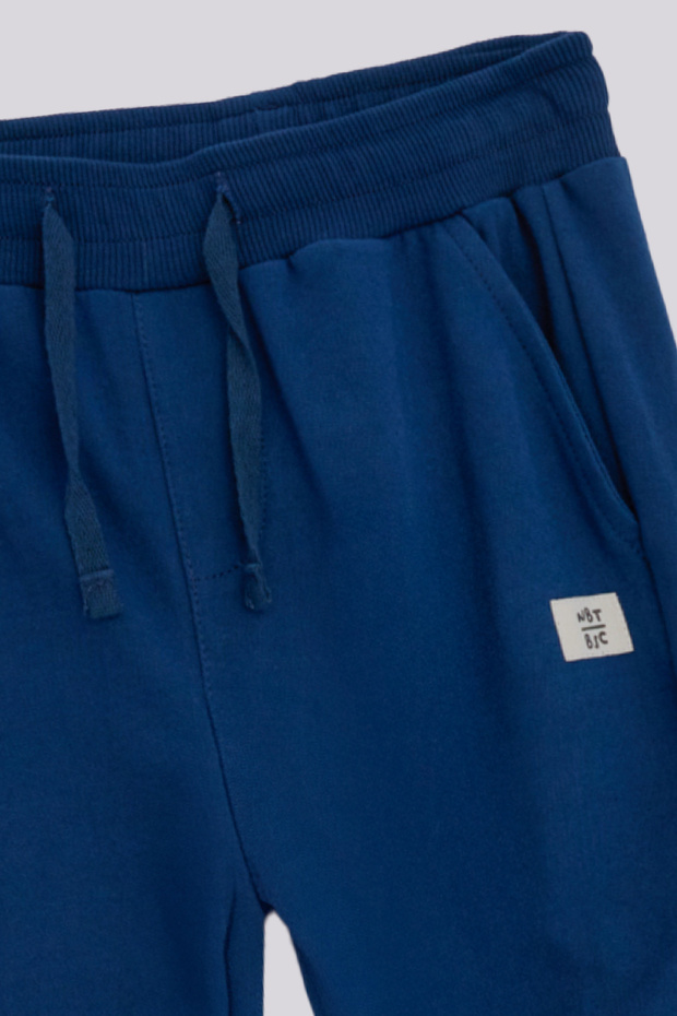 Boy Navy Blue Tracksuit Bottom - 7