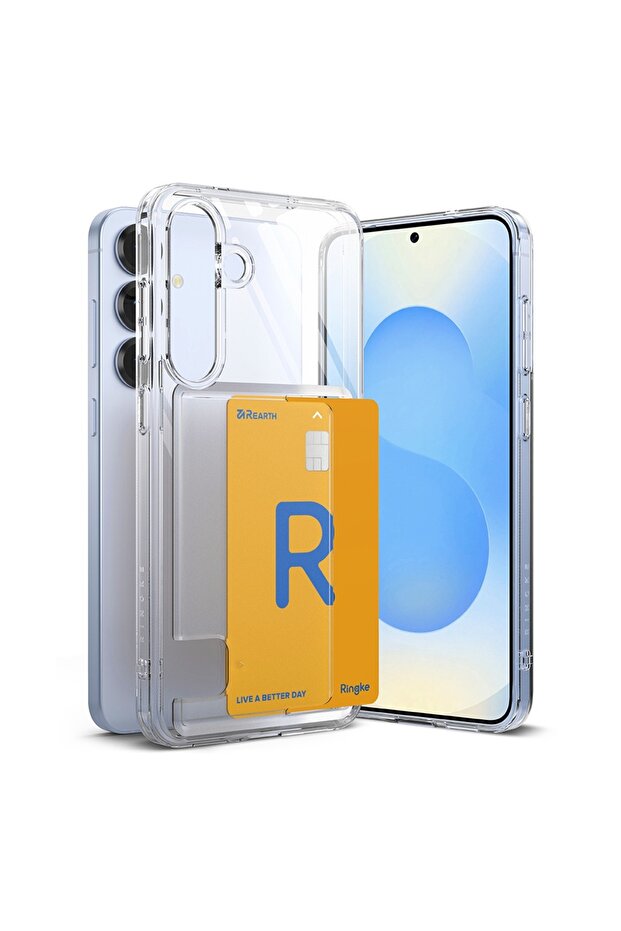 OptimPocket Design Case for Samsung Galaxy S25+, Transparent - 1