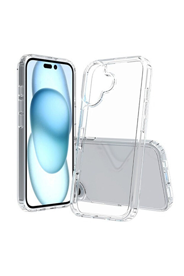 Husa de Silicon 2mm pentru Apple Iphone 16 Plus, Transparent - 1