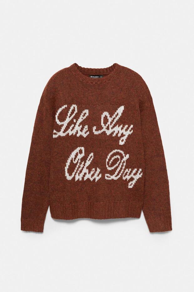 Yazılı Süveter - 8