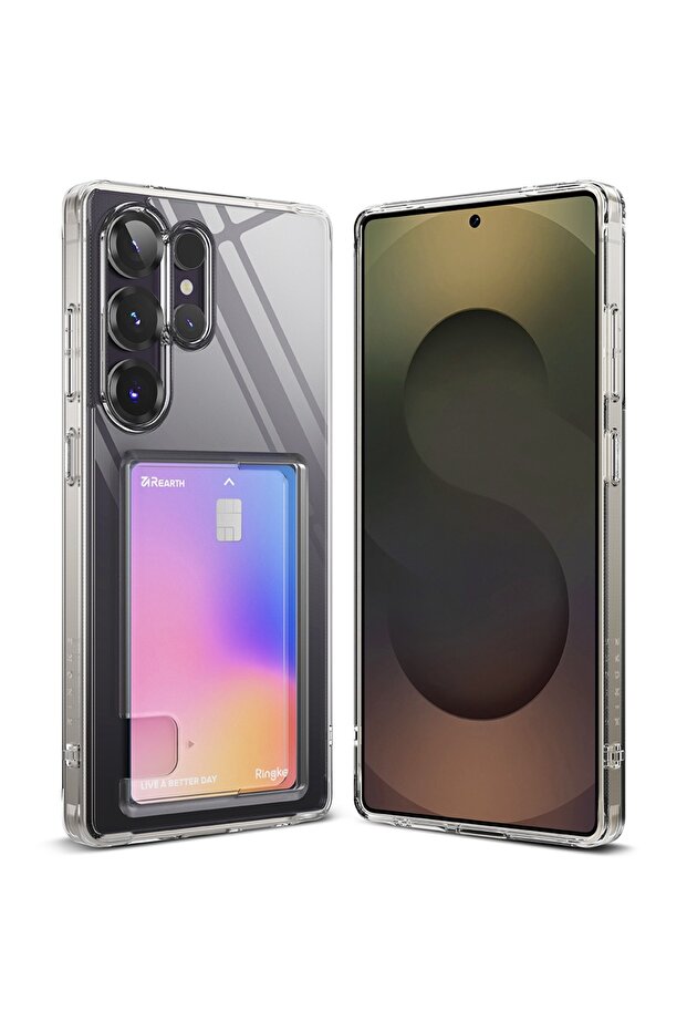 Husa OptimPocket Design pentru Samsung Galaxy S25 Ultra, Transparenta - 2