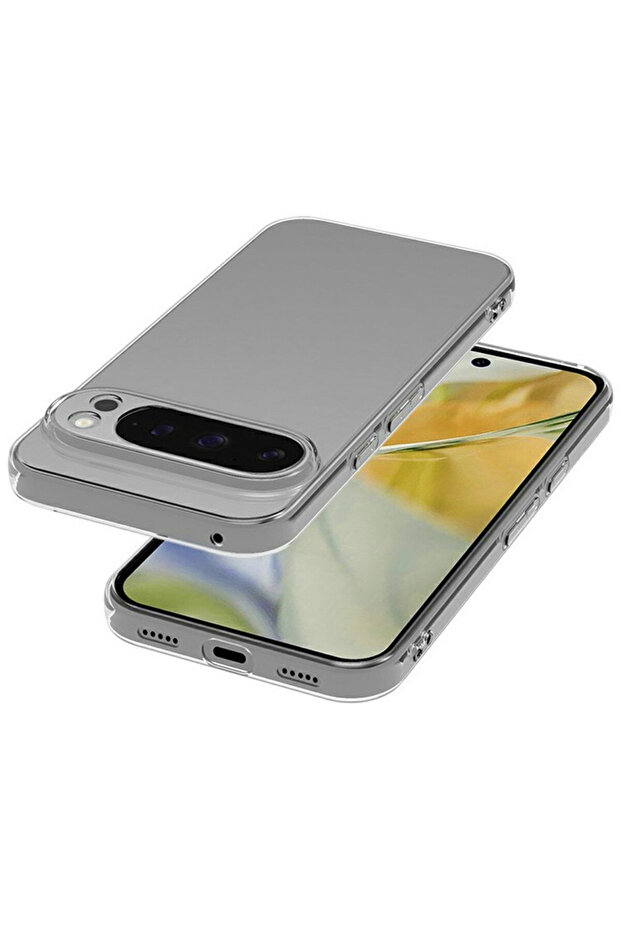 Silicone Case for Google Pixel 10 Pro XL, Transparent - 3