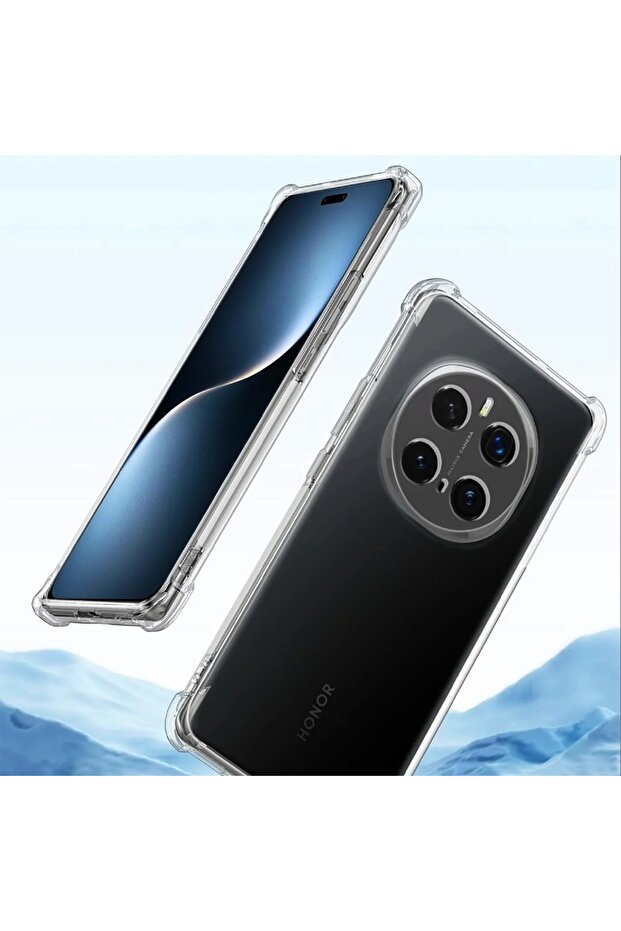 Top-Grade AntiShock Case for Honor Magic7 Pro, Transparent - 4