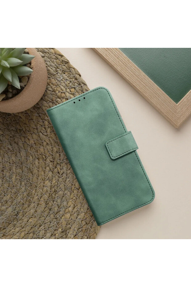 Flip Case for Apple iPhone 16 Pro, Book Type, Unique Design, Green - 3