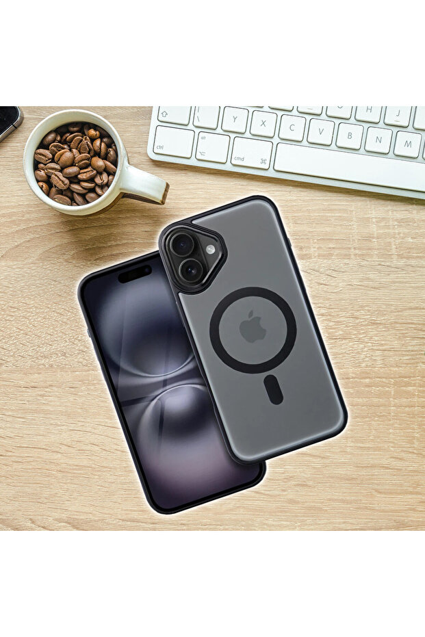 MatteMag Protective Case for Apple iPhone 16 Plus, ProCore Tech, Black - 4