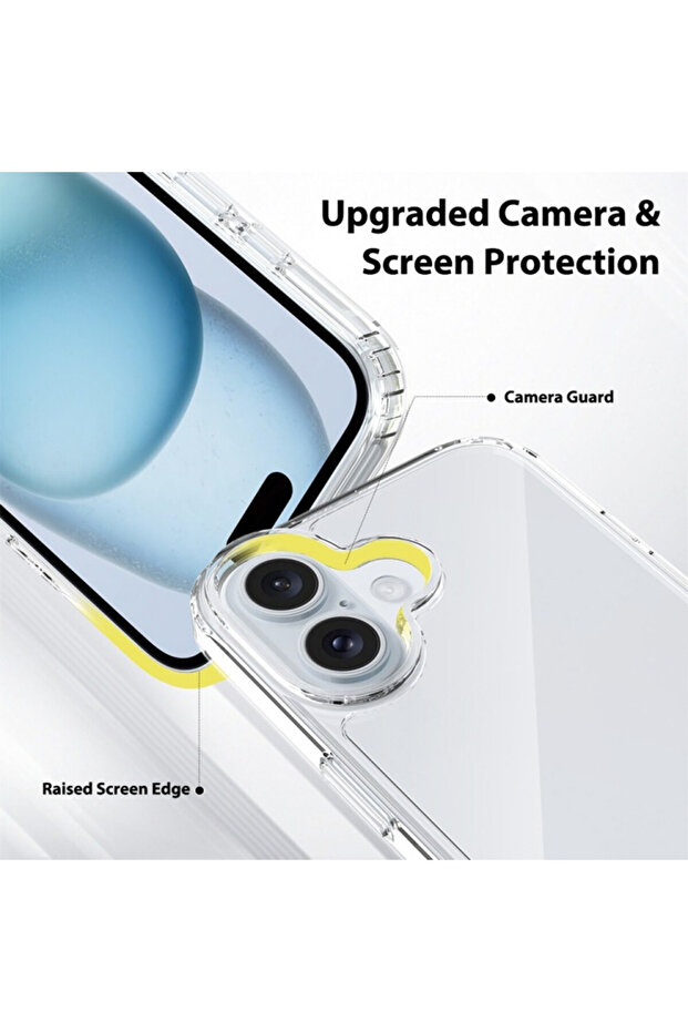 Husa de Silicon 2mm pentru Apple Iphone 16 Plus, Transparent - 2