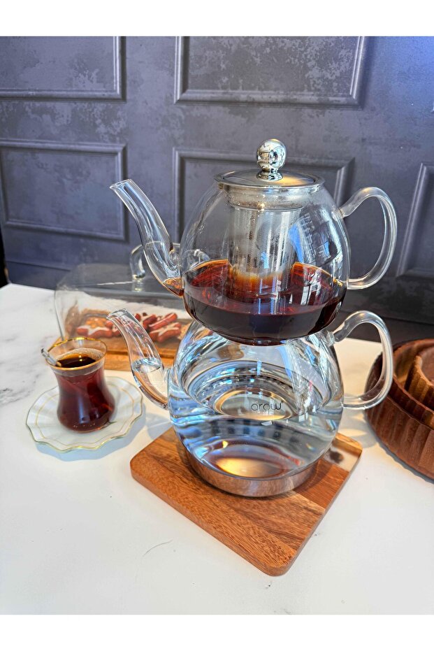 Linca Cam Çaydanlık - 4