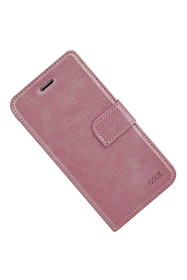 Handmade Flip Case for Samsung Galaxy A22 4G, Stand Function, Wallet, Rose - 2