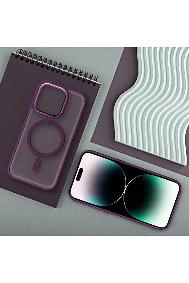 MatteMag Protective Case for Apple iPhone 16 Plus, ProCore Tech, Purple - 2
