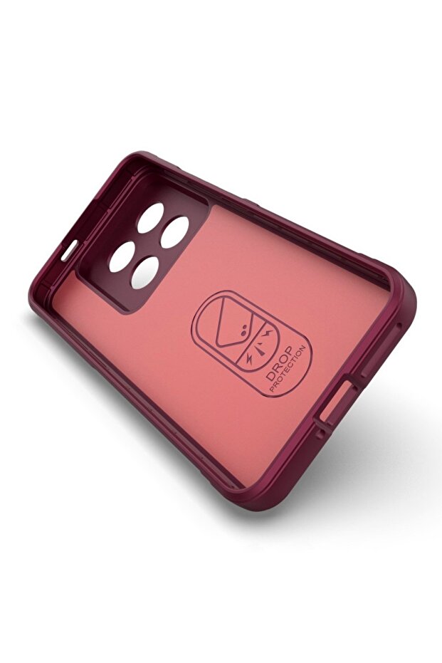 Buffer Case with Microfiber for Xiaomi 15, Flexible TPU, Purple - 4