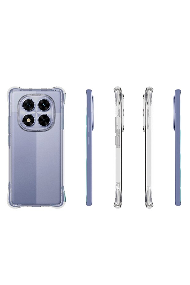Husa Top-Grade AntiShock pentru Xiaomi Redmi Note 14 Pro, Transparent - 2