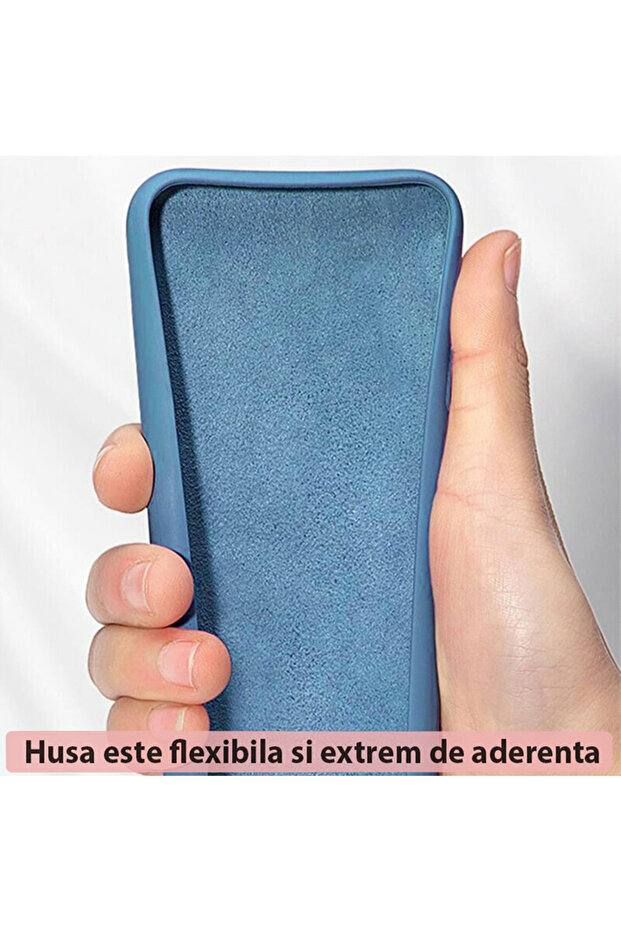 TPU Silicone Case for Xiaomi Redmi Note 13 Pro Plus, Microfiber Interior, Blue - 2