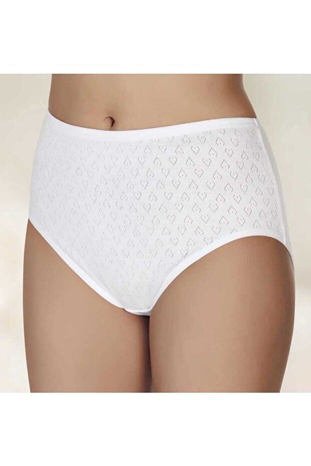 Yildiz 10-Pack 100% Cotton Heart Patterned Jacquard Bato Underwear 3590