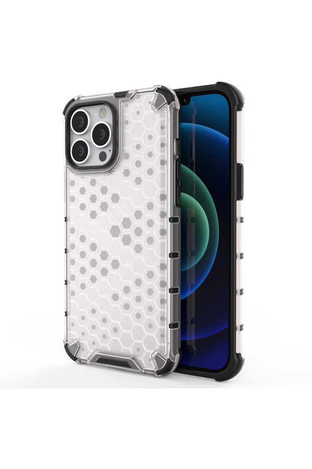 Husa pentru Apple iPhone 13 Pro, Hybrid, Transparent - 1