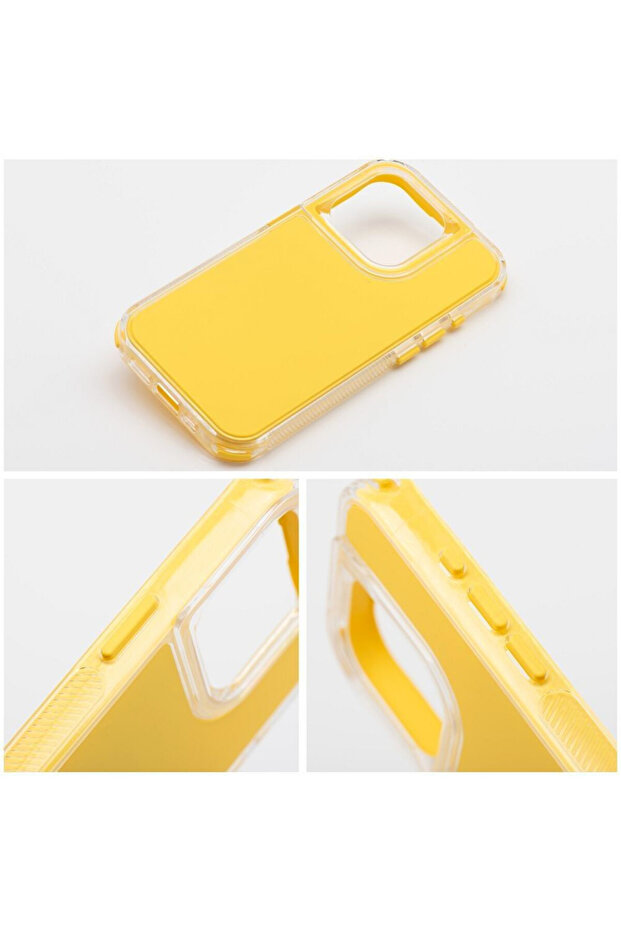 ArrayEX Case for Apple iPhone 16 Pro Max, AntiShock, Yellow - 2