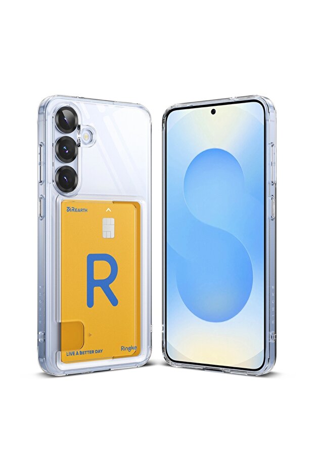 OptimPocket Design Case for Samsung Galaxy S25+, Transparent - 5