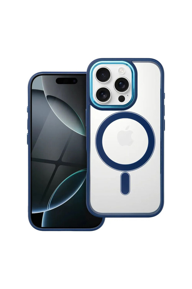 Защитен калъф MagSafe за Apple iPhone 16 Pro, ProCore Tech, син - 1