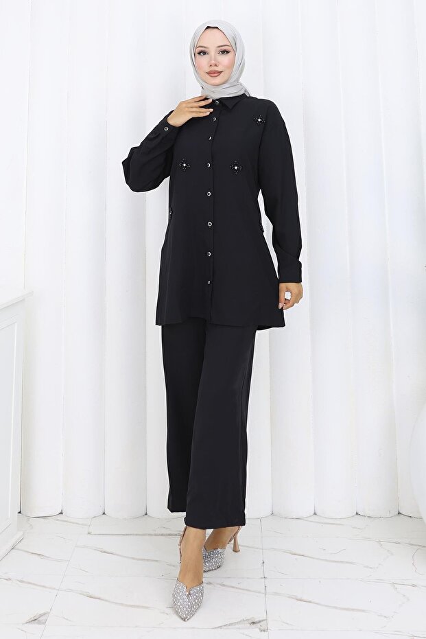 Minimal Stone Set Black 19367