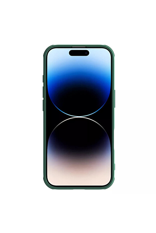 Lens Cover Back Case for Apple iPhone 16 Plus, Magnetic Function, Camshield Green - 3