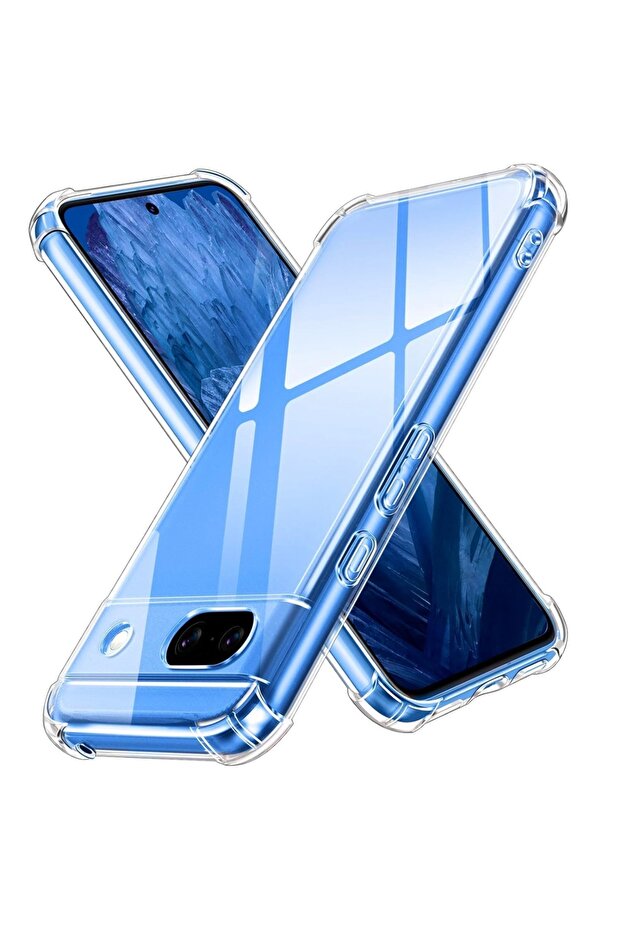 Husa Top-Grade AntiShock pentru Google Pixel 9a, Transparent - 1