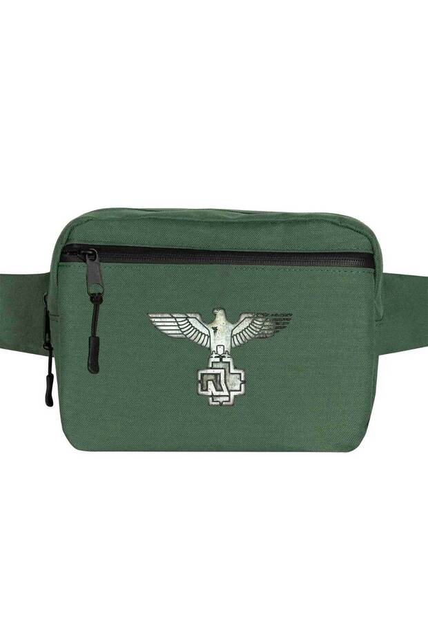 Geantă Rammstein Eagle Culoare Verde - 1
