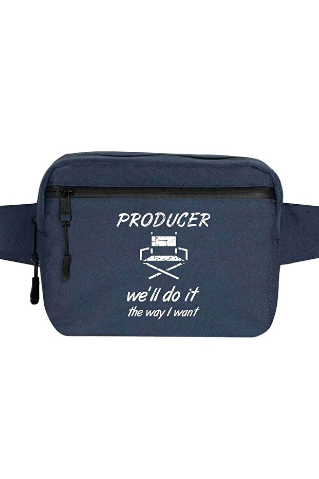 Сумка для виробника, синього кольору - 1