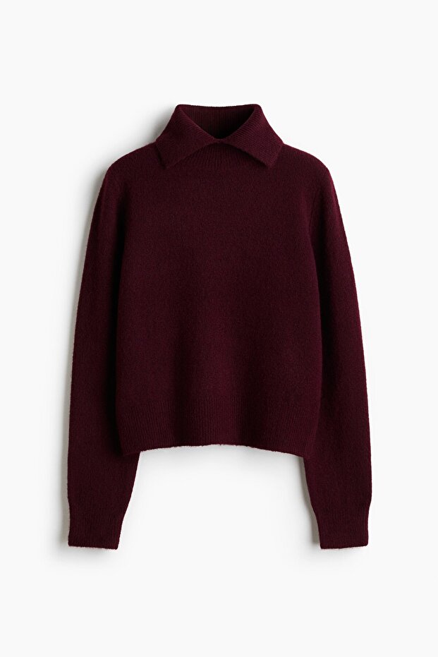 Balıkçı Yaka Kazak - 3