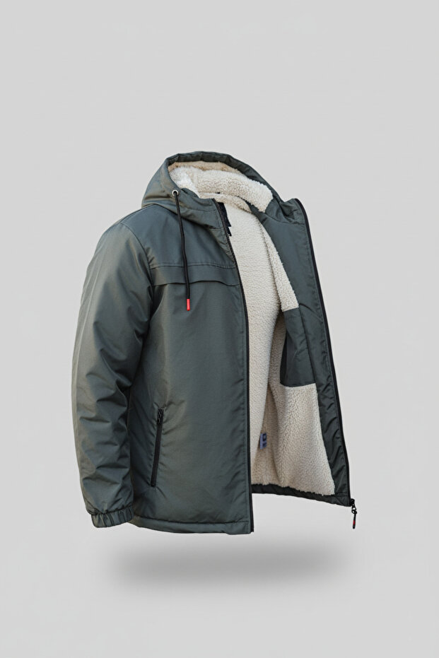 معطف شتوي مقاوم للماء والرياح - 1