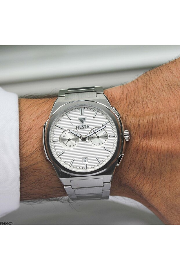 Fs601074 Steel Band Men's Wristwatch