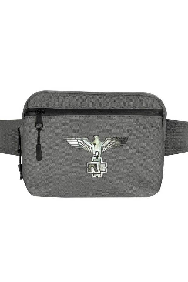 حقيبة خصر رامشتاين إيجل لون رمادي - 1