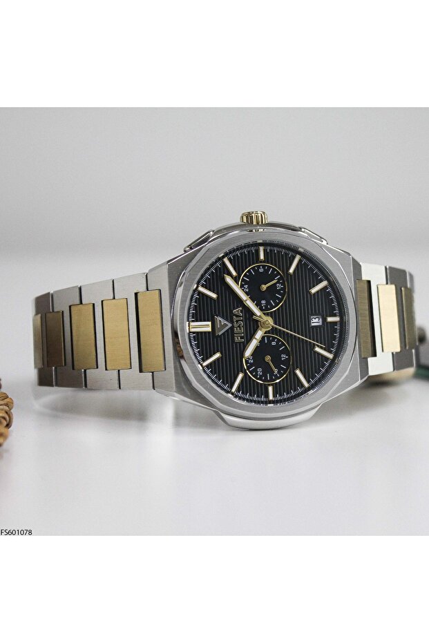 Fs601078 Steel Band Men's Wristwatch