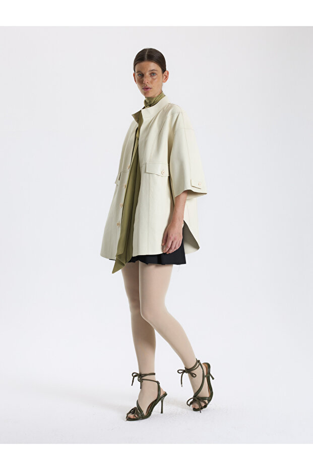 Uzun Deri Jacket - 2