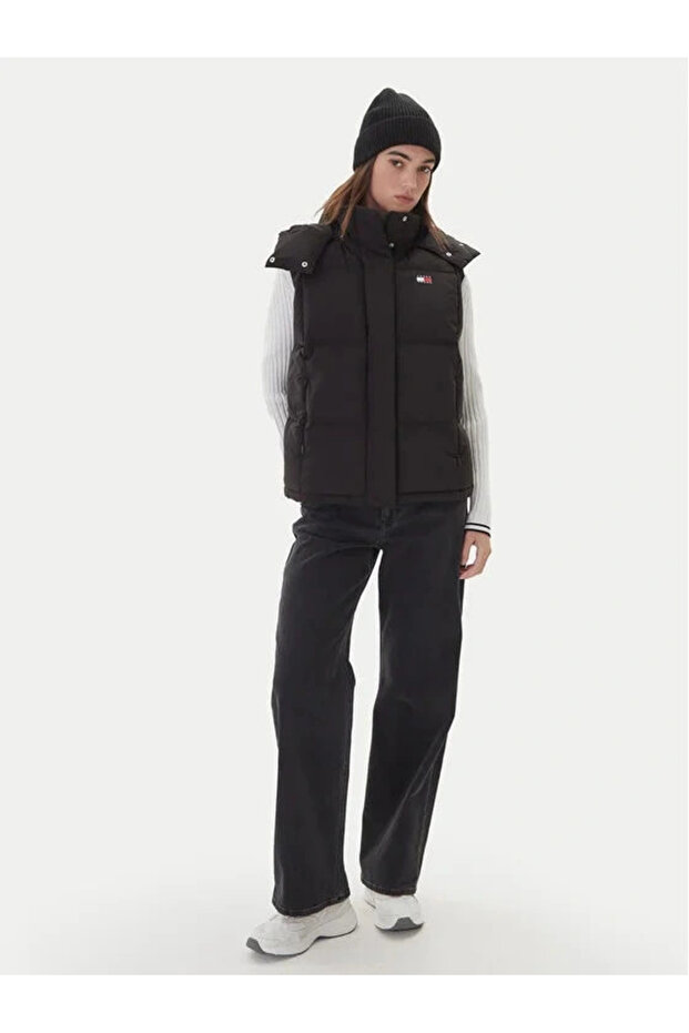 Tjw Alaska Grid down Women's Black Vest Dw0Dw21627Bds