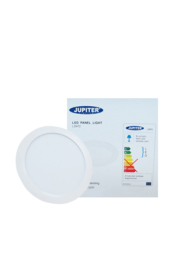 Jüpiter Ld 472 Yuvarlak Led Panel Beyaz - 3