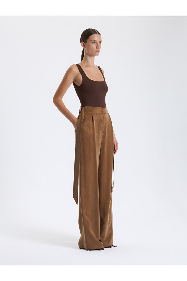 Karamel Palazzo Pantolon - 2