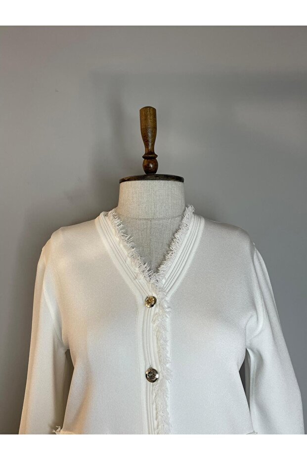 CEP DETAYLI TRİKO CEKET - 3