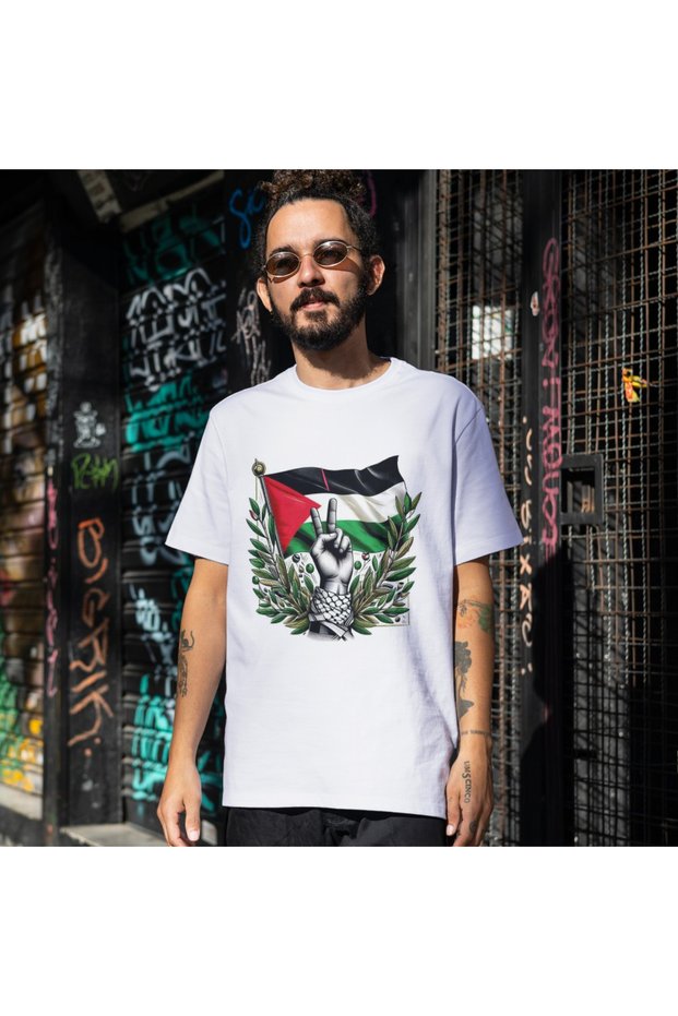 Palestine Flag Unisex T-Shirt – Support and Awareness Child Adult