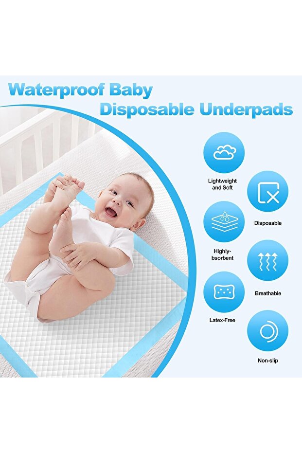 فوط تغيير حفاضات للأطفال الرضع للاستخدام مرة واحدة - سكاي تاتش - 3