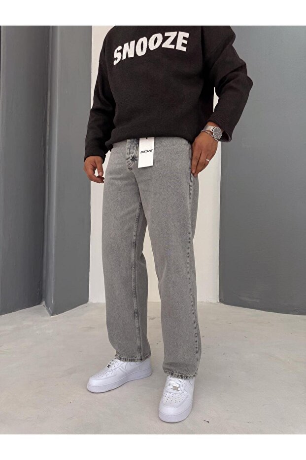 Men's Basic Regular Jeans - 2