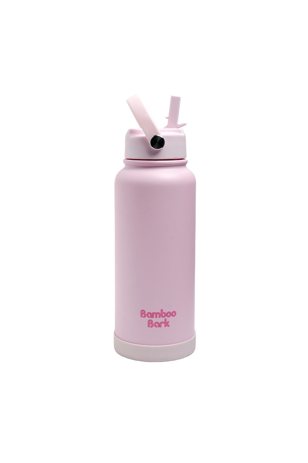 1000 ML Insulated Water Bottle with Sipper Lid – Double Wall Vacuum Flask for Hot & Cold Water